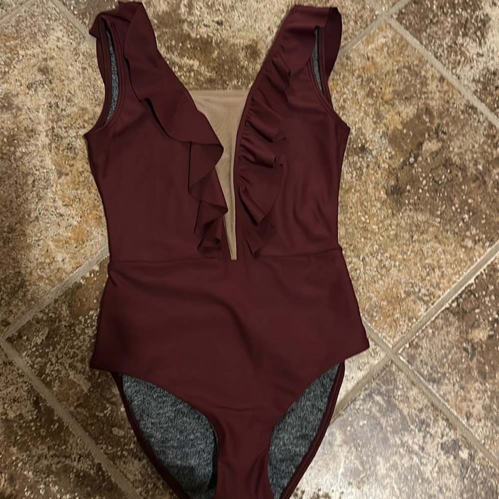 Bran new five leotard, small adult